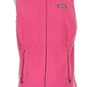 Vineyard Vines Pink Fleece Vest